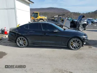 2023 Genesis G70 2.0T z VIN KMTG34TA1PU122551, wystawiony jako IAAI lot #41474272 z przebiegiem 38 964 mil mil oraz . Historia ofert i sprzedaży dostępna na DreamBid. Obrazek 13.