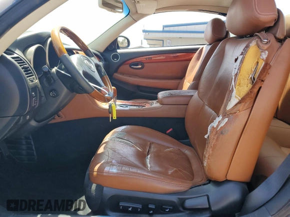 2002 Lexus SC 430 с VIN JTHFN48Y420024638, выставлен на аукционе Copart как лот 59213305 с пробегом 241 471 миль миль и Чистый • Clean title. История ставок и продаж доступна на DreamBid. Изображение 7.