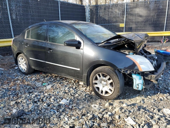 2012 Nissan Sentra S with VIN 3N1AB6AP0CL705307, listed as a Copart auction lot 46669765 with 130,151 mi miles and Salvage Title. Bid and sale history available at DreamBid. Image 4.