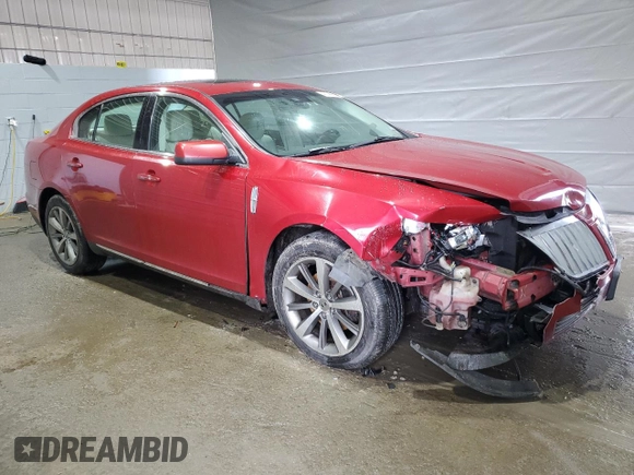 2009 Lincoln MKS with VIN 1LNHM94R39G608146, listed as a Copart auction lot 48040955 with 155,691 mi miles and Salvage Title. Bid and sale history available at carsss.com. Image 4.