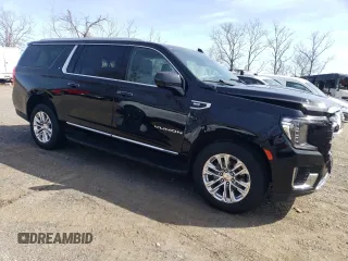 2021 GMC Yukon XL SLT with VIN 1GKS2GKD6MR358429, listed as a Copart auction lot 49319975 with 145,257 mi miles and Clean Title. Bid and sale history available at carsss.com. Image 4.
