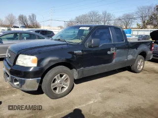 2006 Ford F-150 XL with VIN 1FTPX12VX6FB47134, listed as a Copart auction lot 48531365 with 131,480 mi miles and Salvage Title. Bid and sale history available at carsss.com. Image 1.