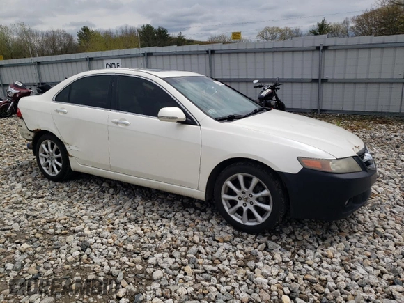 2004 Acura TSX w/Navigation with VIN JH4CL96934C026335, listed as a Copart auction lot 53743664 with 187,550 mi miles and Clean title. Bid and sale history available at DreamBid. Image 4.