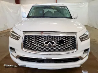 2018 Infiniti QX80 with VIN JN8AZ2NE8J9195292, listed as a Copart auction lot 61045735 with 92,567 mi miles and Clean title. Bid and sale history available at DreamBid. Image 5.