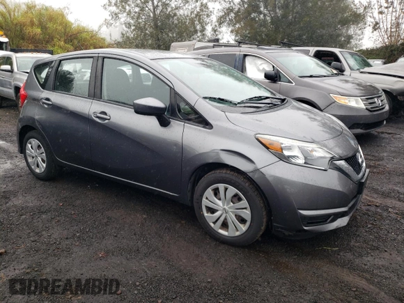 2018 Nissan Note SV with VIN 3N1CE2CP1JL352689, listed as a Copart auction lot 57144785 with 38,824 mi miles and Salvage title. Bid and sale history available at DreamBid. Image 4.
