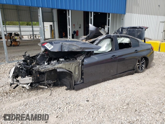 2018 BMW 3 Series 328d with VIN WBA8E5C54JA506786, listed as a Copart auction lot 54090705 with Not provided miles and Salvage title. Bid and sale history available at DreamBid. Image 1.
