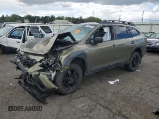 2022 Subaru Outback Wilderness с VIN 4S4BTGUD7N3133913, выставлен на аукционе Copart как лот 58187955 с пробегом Не указан миль и Списание • Salvage title. История ставок и продаж доступна на DreamBid. Изображение 1.