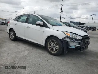 2017 Ford Focus SE with VIN 1FADP3F27HL217567, listed as a Copart auction lot 53749175 with 62,727 mi miles and Salvage title. Bid and sale history available at DreamBid. Image 4.