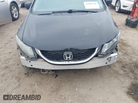 2015 Honda Civic Sedan EX-L with VIN 19XFB2F95FE047952, listed as a IAAI auction lot 41803118 with 1 mi miles. Bid and sale history available at carsss.com. Image 6.