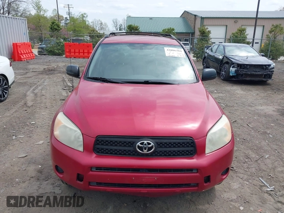 2008 Toyota RAV4 with VIN JTMZD35V885106406, listed as a IAAI auction lot 42006384 with 206,606 mi miles. Bid and sale history available at carsss.com. Image 12.