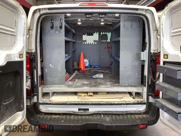 2019 Ford Transit with VIN 1FTYE1YM4KKB86909, listed as a IAAI auction lot 42749952 with 113,691 mi miles and . Bid and sale history available at DreamBid. Image 5.