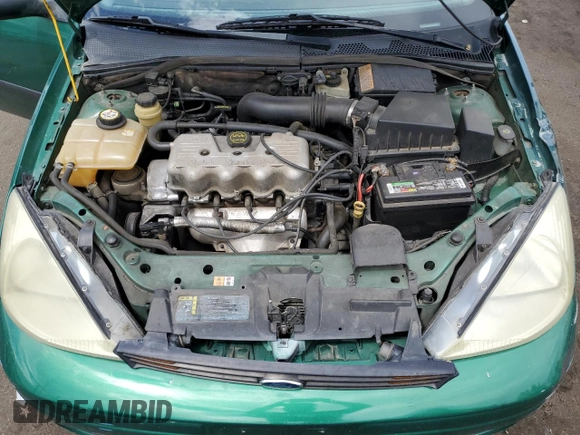 2002 Ford Focus LX with VIN 1FAFP33P32W117691, listed as a Copart auction lot 66618854 with Not Provided miles and Salvage Title. Bid and sale history available at DreamBid. Image 13.