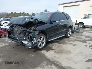 2018 Mercedes-Benz GLE 350 with VIN 4JGDA5HB2JB174655, listed as a IAAI auction lot 41651012 with 108,455 mi miles and . Bid and sale history available at DreamBid. Image 2.