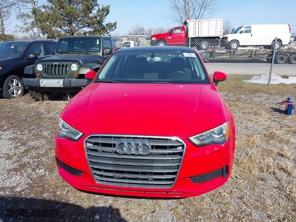2015 Audi A3 1.8T Premium with VIN WAUACGFF0F1066550, listed as a IAAI auction lot 41810332 with 78,087 mi miles. Bid and sale history available at carsss.com. Image 12.