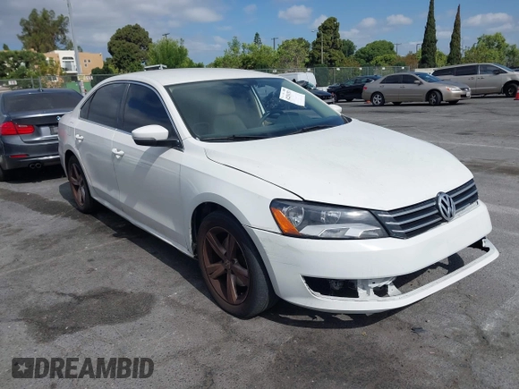 2013 Volkswagen Passat SE with VIN 1VWBP7A30DC056737, listed as a IAAI auction lot 42254753 with 160,732 mi miles and . Bid and sale history available at DreamBid. Image 1.