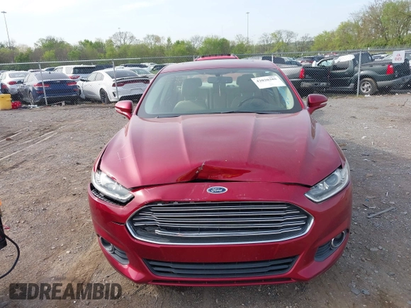 2014 Ford Fusion SE with VIN 3FA6P0HD6ER198299, listed as a IAAI auction lot 42020385 with 128,669 mi miles. Bid and sale history available at carsss.com. Image 6.