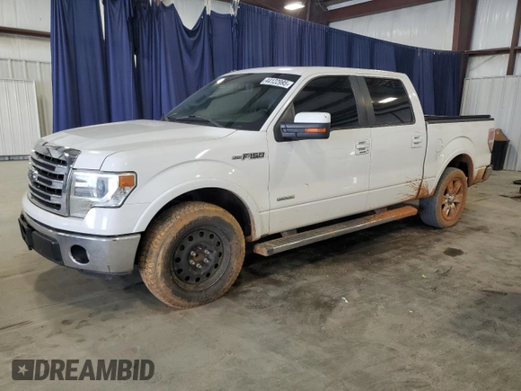 2013 Ford F-150 XL with VIN 1FTFW1CT0DKF02585, listed as a Copart auction lot 44122995 with 210,794 mi miles and Salvage Title. Bid and sale history available at carsss.com. Image 1.