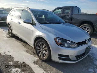 2017 Volkswagen Golf SportWagen S with VIN 3VW017AUXHM538640, listed as a Copart auction lot 37742174 with 102,001 mi miles. Bid and sale history available at carsss.com. Image 4.
