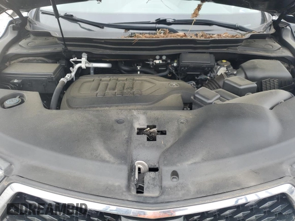 2020 Acura MDX with VIN 5J8YD4H33LL045533, listed as a Copart auction lot 59748405 with 41,649 mi miles and Salvage title. Bid and sale history available at DreamBid. Image 12.