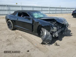 2013 Chevrolet Camaro LT with VIN 2G1FB3D35D9111495, listed as a Copart auction lot 54721035 with 197,673 mi miles and Salvage title. Bid and sale history available at DreamBid. Image 4.