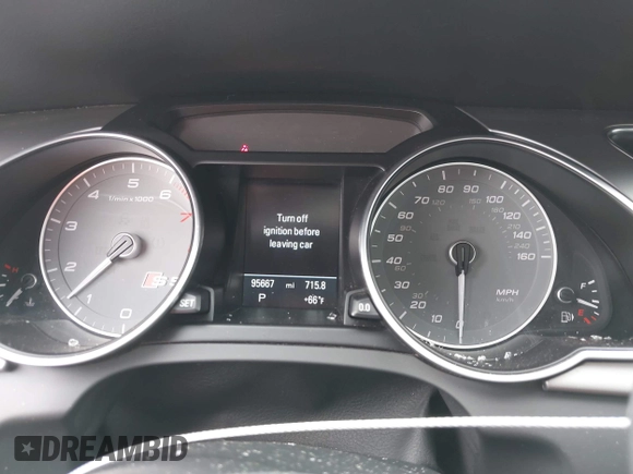 2014 Audi S5 Prestige z VIN WAUVGAFR9EA059415, wystawiony jako IAAI lot #42136897 z przebiegiem 95 667 mil mil oraz . Historia ofert i sprzedaży dostępna na DreamBid. Obrazek 7.