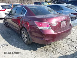 2009 Honda Accord EX-L with VIN 1HGCP36809A036836, listed as a IAAI auction lot 41491455 with 176,503 mi miles and . Bid and sale history available at DreamBid. Image 3.
