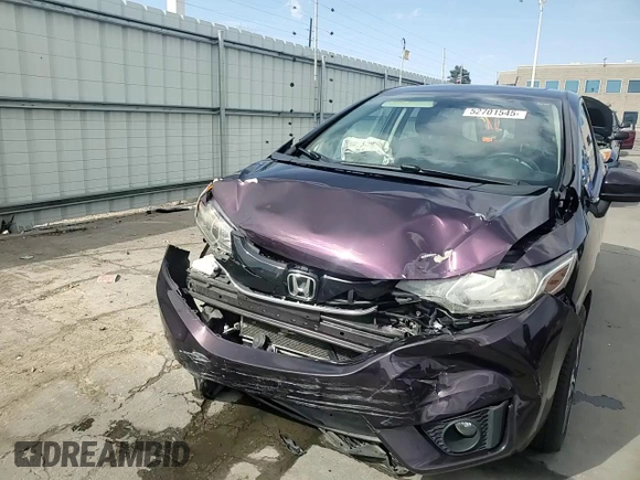 2016 Honda Fit EX with VIN JHMGK5H78GX042990, listed as a Copart auction lot 52701545 with 62,046 mi miles and Salvage Title. Bid and sale history available at DreamBid. Image 13.