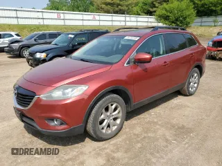 2015 Mazda CX-9 Touring with VIN JM3TB3CA7F0457398, listed as a Copart auction lot 59755595 with 114,243 mi miles and Clean title. Bid and sale history available at DreamBid. Image 1.