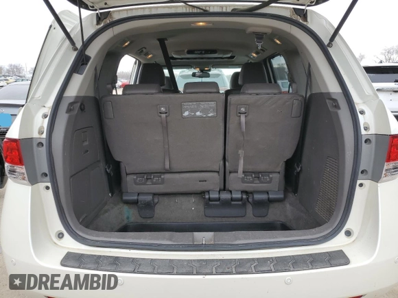 2016 Honda Odyssey Touring Elite with VIN 5FNRL5H95GB134643, listed as a Copart auction lot 50913795 with 154,151 mi miles and Salvage Title. Bid and sale history available at DreamBid. Image 6.