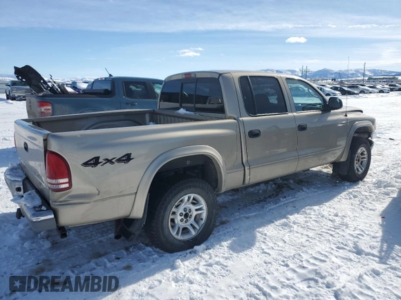 2003 Dodge Dakota SLT with VIN 1D7HG48N03S100510, listed as a Copart auction lot 46191375 with 174,849 mi miles and Clean Title. Bid and sale history available at carsss.com. Image 3.