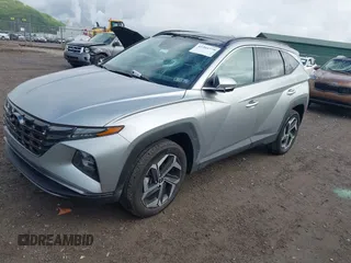 2024 Hyundai Tucson Limited with VIN 5NMJECDE1RH363885, listed as a IAAI auction lot 42204779 with 141,146 mi miles and . Bid and sale history available at DreamBid. Image 2.