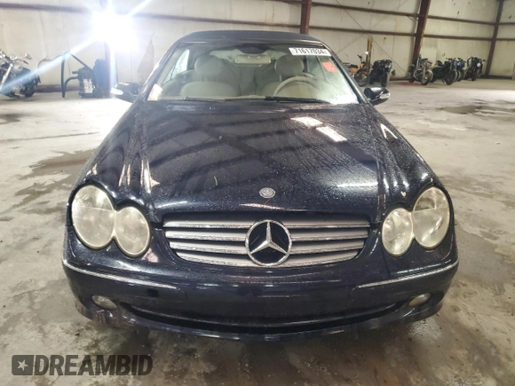 2005 Mercedes-Benz CLK 320 z VIN WDBTK65G45T048797, wystawiony jako Copart lot #71617034 z przebiegiem 84 006 mil mil oraz Szkoda całkowita • Salvage title. Historia ofert i sprzedaży dostępna na DreamBid. Obrazek 5.