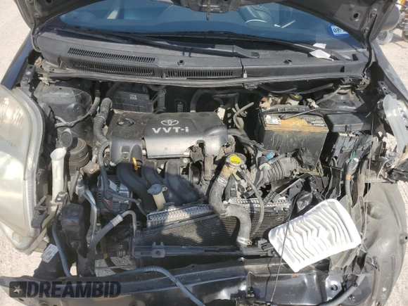 2008 Toyota Yaris with VIN JTDJT923285215823, listed as a Copart auction lot 53257895 with 184,400 mi miles and Salvage Title. Bid and sale history available at carsss.com. Image 11.