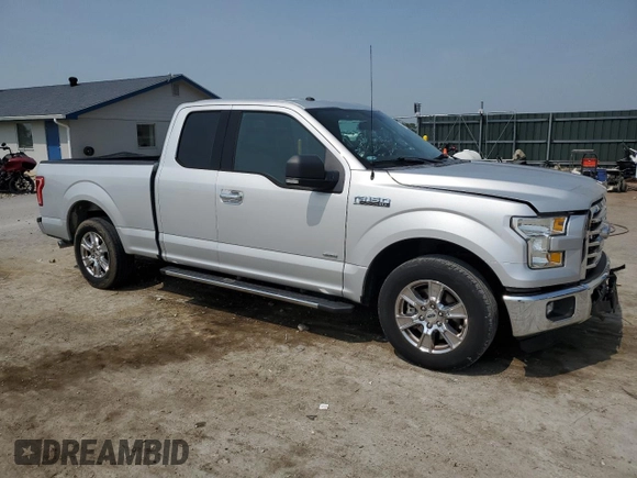 2016 Ford F-150 XL with VIN 1FTEX1CP7GKF76294, listed as a Copart auction lot 60419025 with 32,315 mi miles and Salvage title. Bid and sale history available at DreamBid. Image 4.