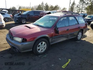 1998 Subaru Legacy Outback with VIN 4S3BG6850W7633802, listed as a Copart auction lot 43079635 with 17,713 mi miles and Non repairable. Bid and sale history available at DreamBid. Image 1.
