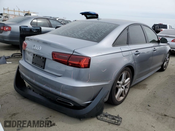 2016 Audi A6 2.0T Premium with VIN WAUCFAFC9GN184013, listed as a Copart auction lot 44372683 with 173,847 mi miles. Bid and sale history available at carsss.com. Image 3.