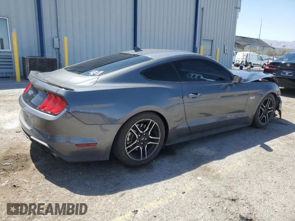2022 Ford Mustang GT with VIN 1FA6P8CF0N5118585, listed as a Copart auction lot 61499415 with 60,608 mi miles and Salvage title. Bid and sale history available at DreamBid. Image 3.