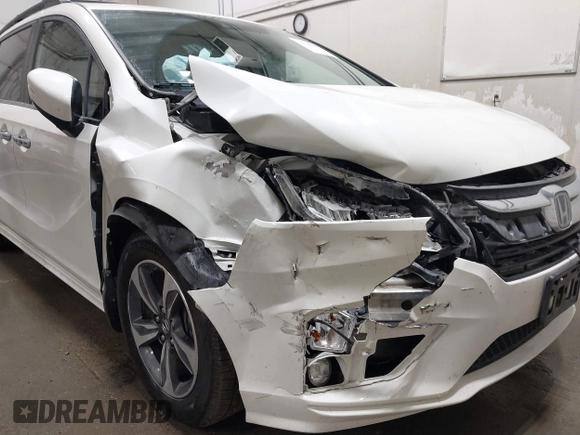 2019 Honda Odyssey Touring with VIN 5FNRL6H8XKB079113, listed as a IAAI auction lot 42359455 with 74,545 mi miles and . Bid and sale history available at DreamBid. Image 6.