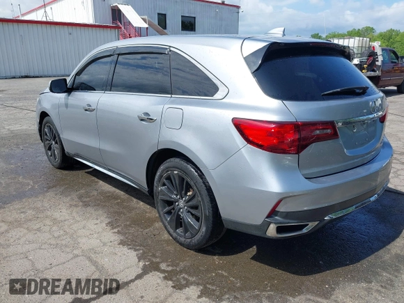 2018 Acura MDX Technology with VIN 5J8YD4H57JL003610, listed as a IAAI auction lot 42127585 with 82,633 mi miles and . Bid and sale history available at DreamBid. Image 3.