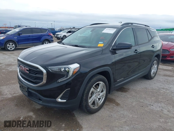 2018 GMC Terrain SLE with VIN 3GKALMEX6JL198472, listed as a IAAI auction lot 41905493 with 73,487 mi miles and . Bid and sale history available at carsss.com. Image 17.