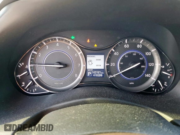 2015 Infiniti QX80 with VIN JN8AZ2NE9F9083611, listed as a Copart auction lot 53046305 with 143,167 mi miles and Salvage title. Bid and sale history available at DreamBid. Image 9.