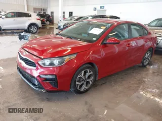 2020 Kia Forte LXS with VIN 3KPF24AD0LE191296, listed as a IAAI auction lot 41554765 with 46,964 mi miles. Bid and sale history available at carsss.com. Image 20.