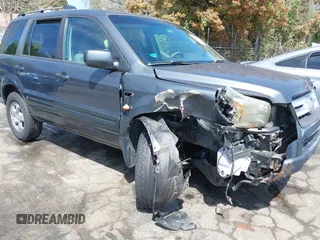 2006 Honda Pilot EX with VIN 2HKYF18416H529290, listed as a IAAI auction lot 41915915 with 135,385 mi miles and . Bid and sale history available at DreamBid. Image 6.