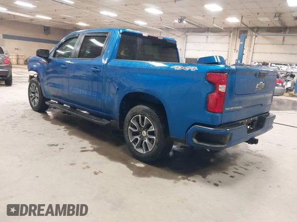2023 Chevrolet Silverado 1500 RST with VIN 1GCUDEED7PZ110340, listed as a IAAI auction lot 41716312 with 24,197 mi miles. Bid and sale history available at carsss.com. Image 3.