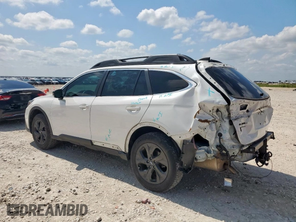 2022 Subaru Outback Onyx XT with VIN 4S4BTGLDXN3233280, listed as a Copart auction lot 58017115 with 51,971 mi miles and Salvage title. Bid and sale history available at DreamBid. Image 2.
