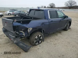 2020 Honda Ridgeline RTL with VIN 5FPYK3F5XLB024000, listed as a Copart auction lot 51298255 with 74,822 mi miles and Non repairable. Bid and sale history available at DreamBid. Image 3.