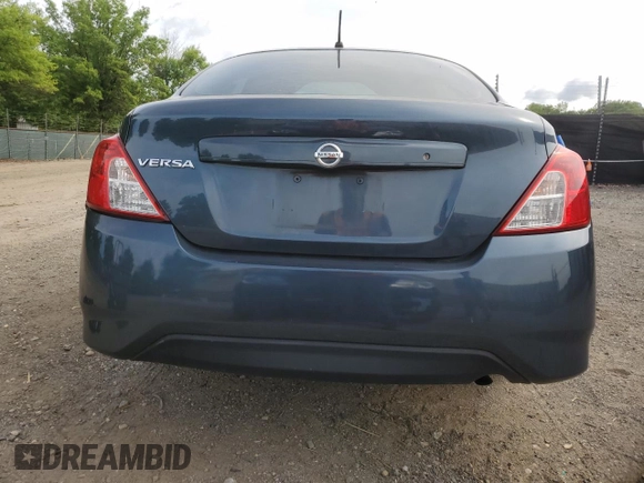 2017 Nissan Versa SV with VIN 3N1CN7AP0HL804724, listed as a Copart auction lot 59783435 with 152,670 mi miles and Salvage title. Bid and sale history available at DreamBid. Image 6.