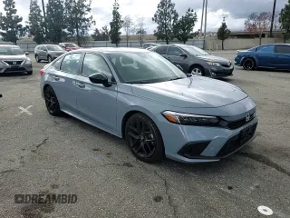 2024 Honda Civic Sport with VIN 2HGFE2F50RH545572, listed as a Copart auction lot 48824665 with 20,695 mi miles and Salvage Title. Bid and sale history available at DreamBid. Image 10.