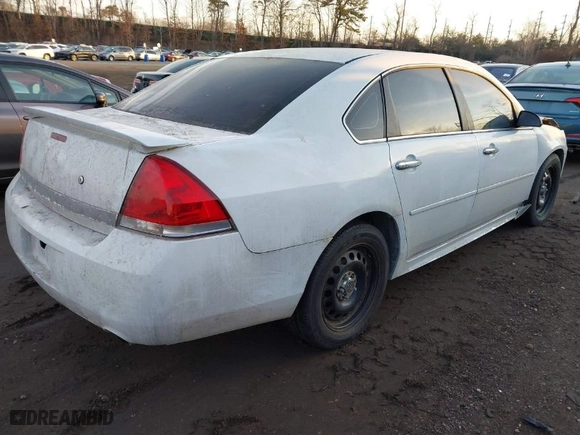 2011 Chevrolet Impala Police Police with VIN 2G1WD5EM0B1146423, listed as a IAAI auction lot 41401340 with 105,133 mi miles. Bid and sale history available at carsss.com. Image 4.