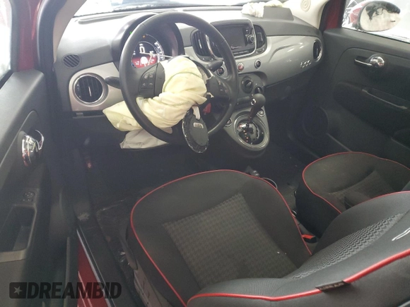 2018 FIAT 500 Pop with VIN 3C3CFFKH4JT525847, listed as a Copart auction lot 41341845 with 15,566 mi miles and Salvage Title. Bid and sale history available at carsss.com. Image 8.